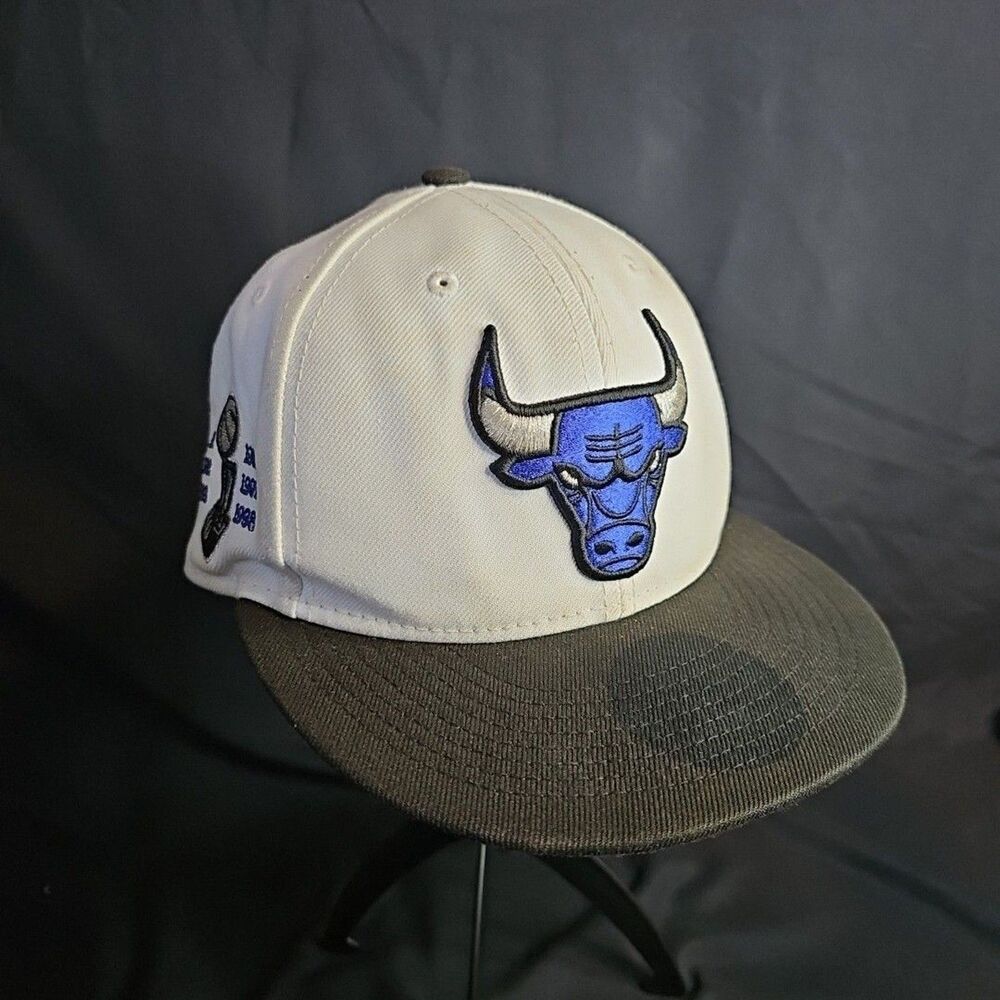 Chicago Bulls Snapback Blue Hat Cap Championships Windy City NBA New Era 9Fifry